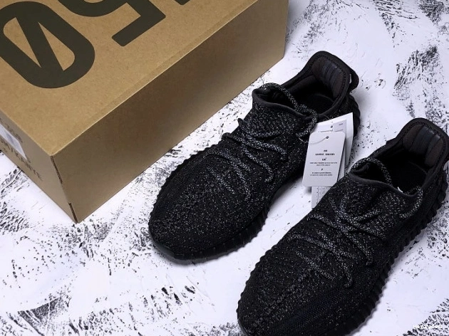 350 Yeezy Boost (Reflective) Adidas FU9007 Black Static - V2 0716